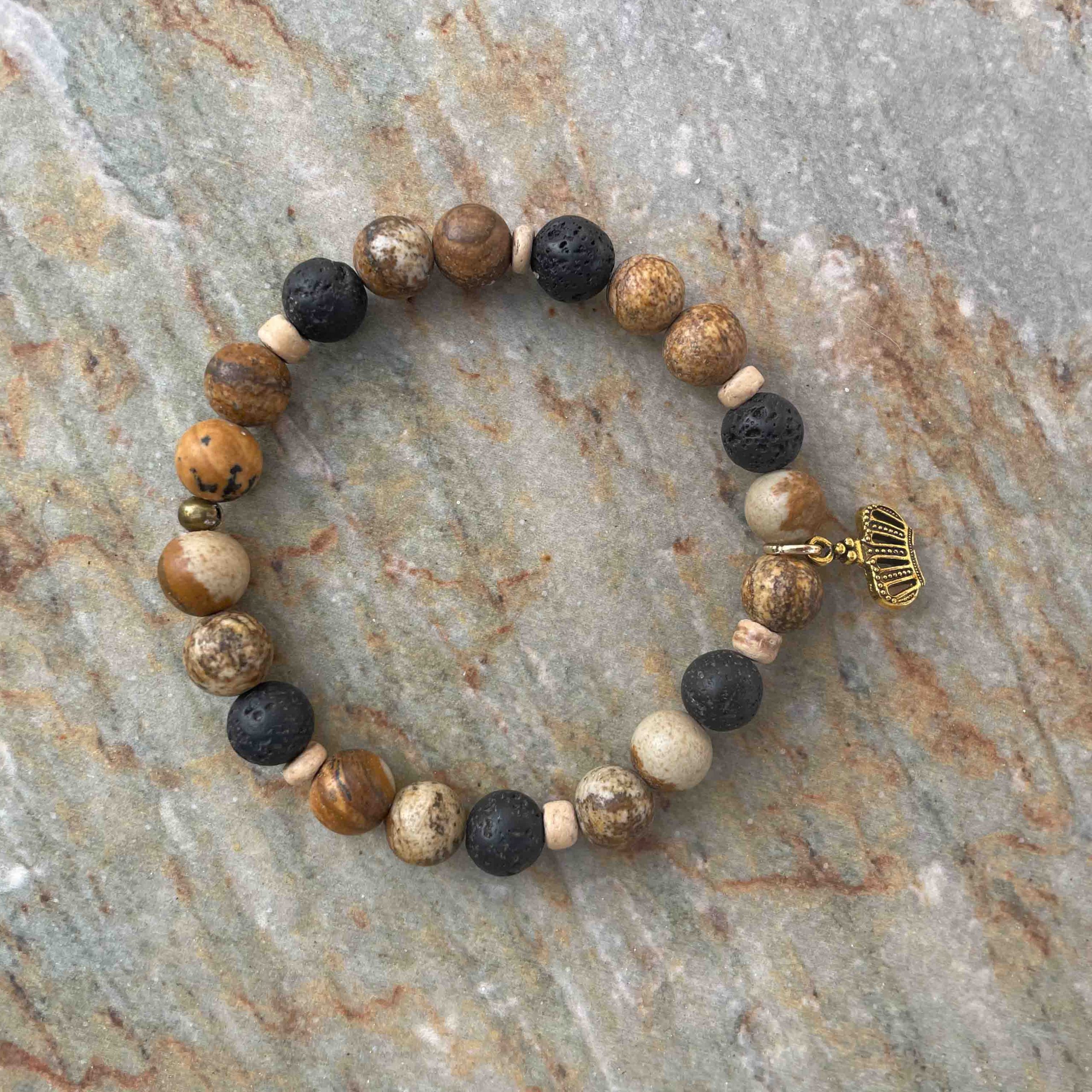 Bracelet en pierre naturelles sur mesure – Image 12